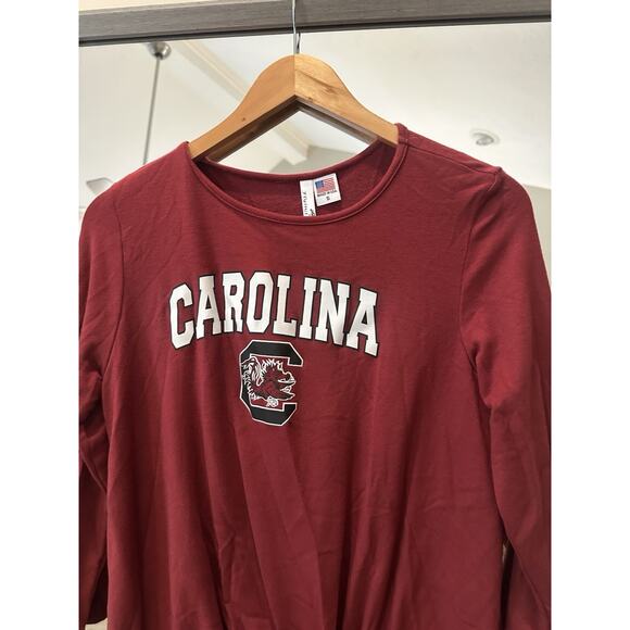 South Carolina Gamecocks Women’s Crimson Red Long Sleeve T-Shirt Sz Small NCAA - Picture 4 of 6